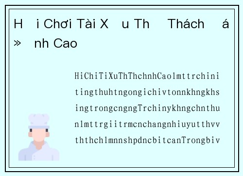 Hội Chơi Tài Xỉu Thử Thách Đỉnh Cao
