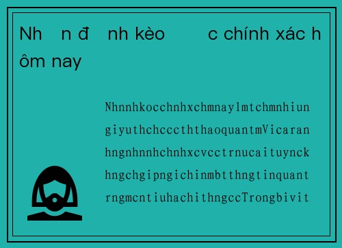Nhận định kèo Đức chính xác hôm nay
