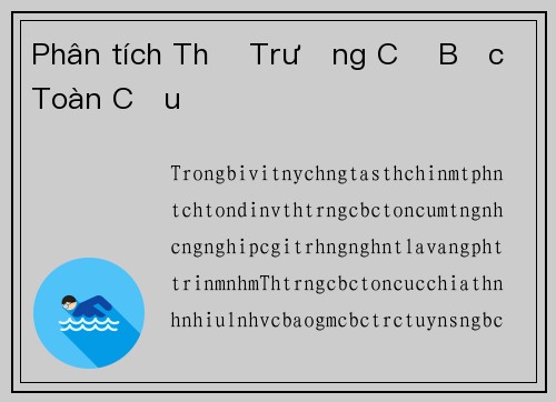 Phân tích Thị Trường Cờ Bạc Toàn Cầu