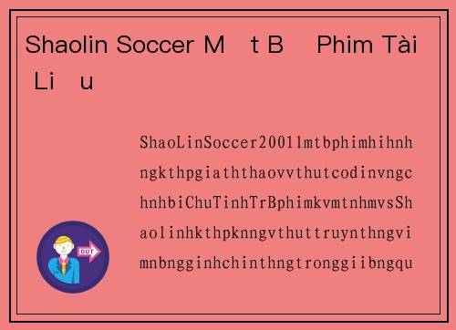 Shaolin Soccer Một Bộ Phim Tài Liệu