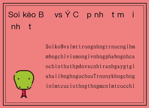 Soi kèo Bỉ vs Ý Cập nhật mới nhất