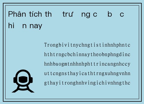 Phân tích thị trường cờ bạc hiện nay